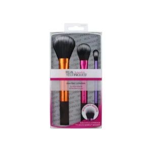Duo Fibre Brush Collection (Incl. 3 Brushes: Face, Eye And Contour)